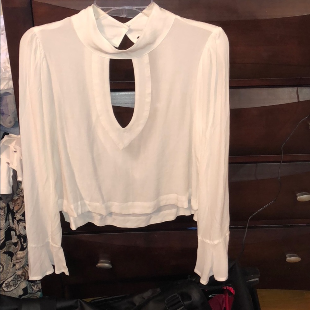 Free People white blouse